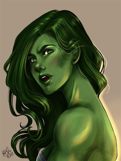 sexy she hulk|She.